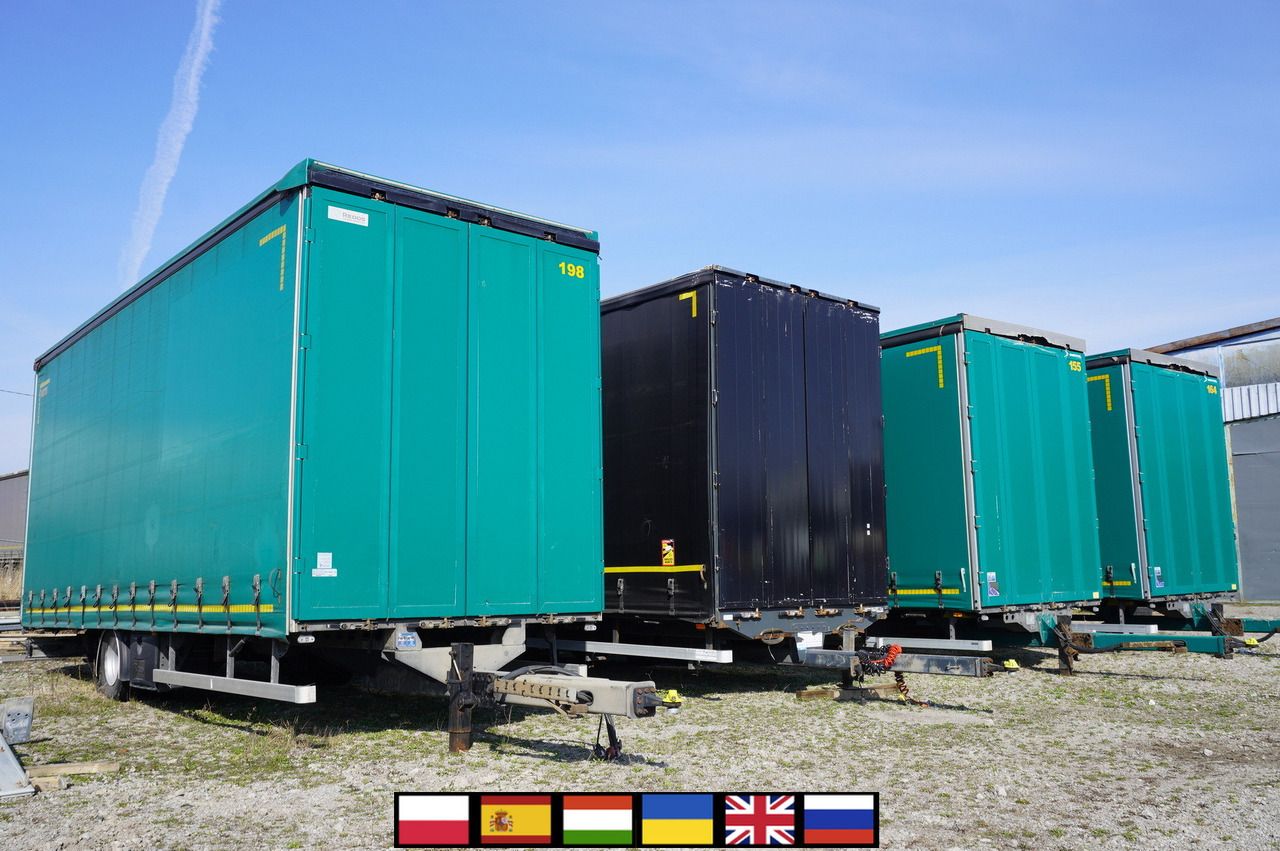 REDOS trailer / 19 EPAL / 4 units - Curtainsider trailer: picture 1 REDOS trailer / 19 EPAL / 4 units - Curtainsider trailer: picture 1