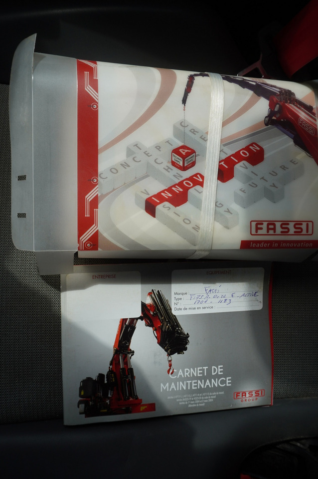 Crane truck RENAULT K380 6x4 / FASSI F175 crane 7.85 t / 120 thousand km!: picture 26