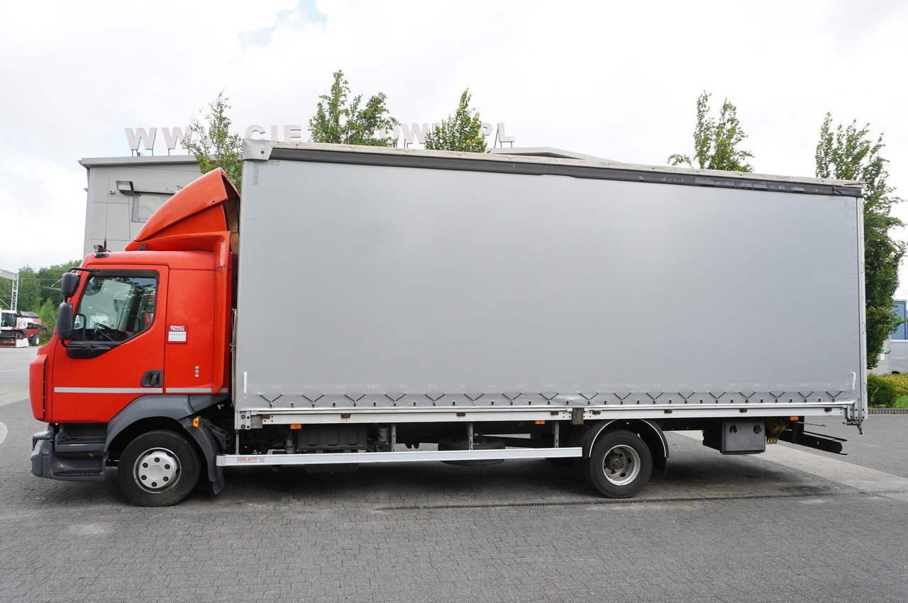 RENAULT Midlum 12.245 / dropside / sleeper / 18 pallets - Curtainsider truck: picture 2 RENAULT Midlum 12.245 / dropside / sleeper / 18 pallets - Curtainsider truck: picture 2