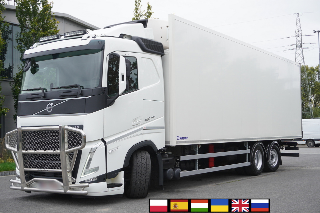 VOLVO FH 460 / Krone refrigerator 23 EPAL! / Carrier Supra 1250 MT Silent / Multitemperature / Steered axle - Refrigerator truck: picture 1 VOLVO FH 460 / Krone refrigerator 23 EPAL! / Carrier Supra 1250 MT Silent / Multitemperature / Steered axle - Refrigerator truck: picture 1
