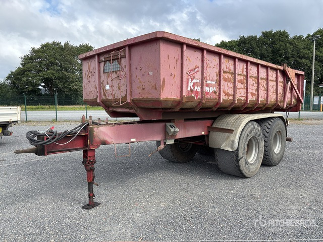 1996 Krampe TWK 18 Goliath End Dump Trailer - Tipper semi-trailer: picture 1 1996 Krampe TWK 18 Goliath End Dump Trailer - Tipper semi-trailer: picture 1