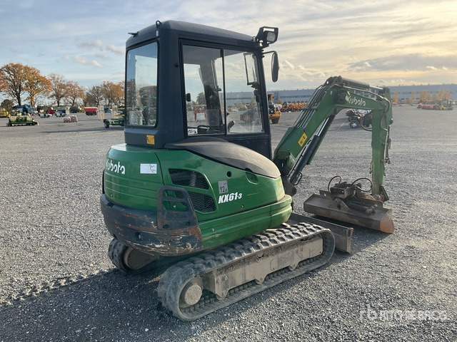 2017 Kubota KX61-3 Mini Excavator: <6.6t - Mini excavator: picture 3 2017 Kubota KX61-3 Mini Excavator: <6.6t - Mini excavator: picture 3