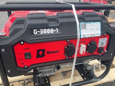 BAUER GENERATOREN G-3000 (Unused) - Generator set: picture 4 BAUER GENERATOREN G-3000 (Unused) - Generator set: picture 4