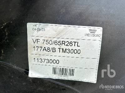 TRELLEBORG 750/65R26 Quantity of (Unused) - Tire: picture 5 TRELLEBORG 750/65R26 Quantity of (Unused) - Tire: picture 5