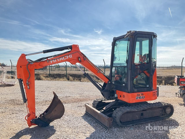 2016 Hitachi ZX26U-5 Mini Excavator: <6.6t - Mini excavator: picture 2 2016 Hitachi ZX26U-5 Mini Excavator: <6.6t - Mini excavator: picture 2