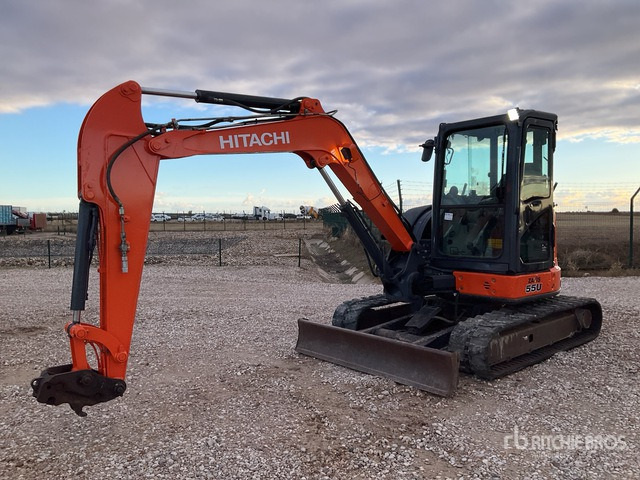 2016 Hitachi ZX55U-5 Mini Excavator: <6.6t - Mini excavator: picture 1 2016 Hitachi ZX55U-5 Mini Excavator: <6.6t - Mini excavator: picture 1
