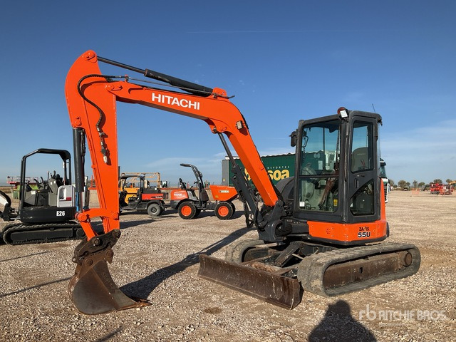 2016 Hitachi ZX55U-5 Mini Excavator: <6.6t - Mini excavator: picture 1 2016 Hitachi ZX55U-5 Mini Excavator: <6.6t - Mini excavator: picture 1