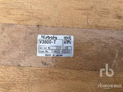 New Engine KUBOTA V3600T (Unused): picture 9