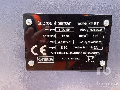 ZELFIR VSD-10HP (Unused) - Air compressor: picture 5 ZELFIR VSD-10HP (Unused) - Air compressor: picture 5
