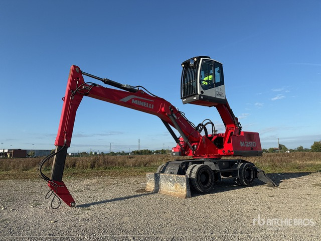 2012 Minelli M290 Movimentatore materiali su ruote - Waste/ Industry handler: picture 1 2012 Minelli M290 Movimentatore materiali su ruote - Waste/ Industry handler: picture 1