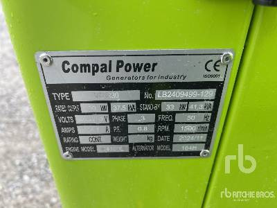 COMPAL VG-R30 30kW (Unused) - Generator set: picture 5 COMPAL VG-R30 30kW (Unused) - Generator set: picture 5