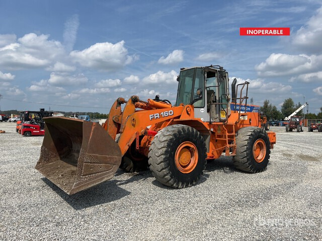 Fiat-Hitachi FR 160 Pala gommata - Wheel loader: picture 1 Fiat-Hitachi FR 160 Pala gommata - Wheel loader: picture 1