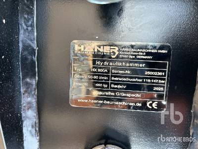 HAENER HX800A (Unused) - Hydraulic hammer: picture 5 HAENER HX800A (Unused) - Hydraulic hammer: picture 5