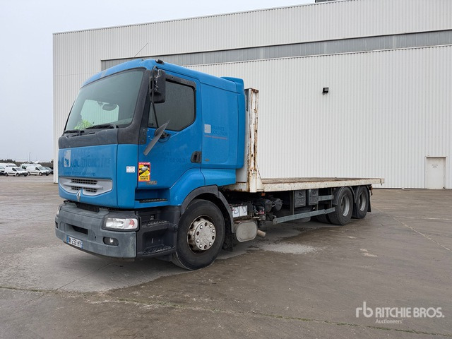 2005 Renault Premium 420Dci 6x2 Camion Plateau 6x2 (Inoperable) Flatbed Truck - Dropside/ Flatbed truck: picture 1 2005 Renault Premium 420Dci 6x2 Camion Plateau 6x2 (Inoperable) Flatbed Truck - Dropside/ Flatbed truck: picture 1