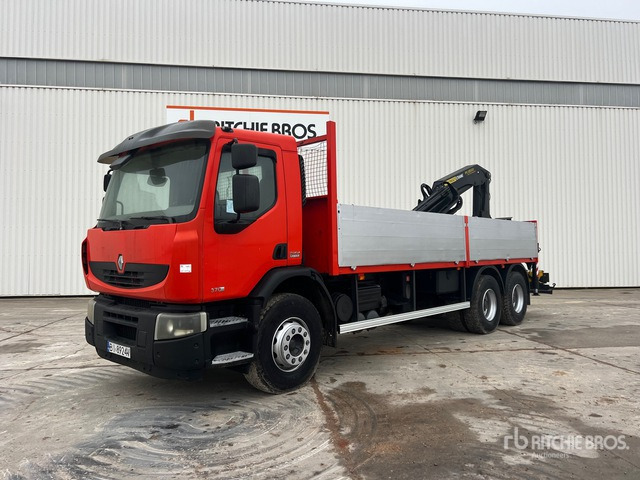 2007 Renault Premium 370DXI 2007 Palfinger PK18500 8000 kg ... Flatbed Truck with Crane - Dropside/ Flatbed truck, Crane truck: picture 1 2007 Renault Premium 370DXI 2007 Palfinger PK18500 8000 kg ... Flatbed Truck with Crane - Dropside/ Flatbed truck, Crane truck: picture 1