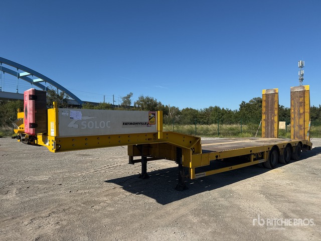 2008 Faymonville Multimax Tri/A Semi-Remorque Porte-Engin ... Lowboy Trailer - Low loader semi-trailer: picture 1 2008 Faymonville Multimax Tri/A Semi-Remorque Porte-Engin ... Lowboy Trailer - Low loader semi-trailer: picture 1