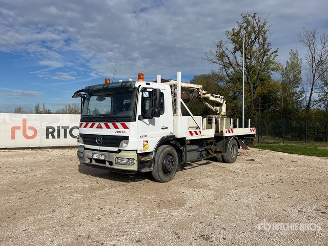 2008 Mercedes-Benz Atego 1218 2008 HEP Telecom20 on 4x2 Camio ... Digger Derrick Truck - Pile driver: picture 1 2008 Mercedes-Benz Atego 1218 2008 HEP Telecom20 on 4x2 Camio ... Digger Derrick Truck - Pile driver: picture 1