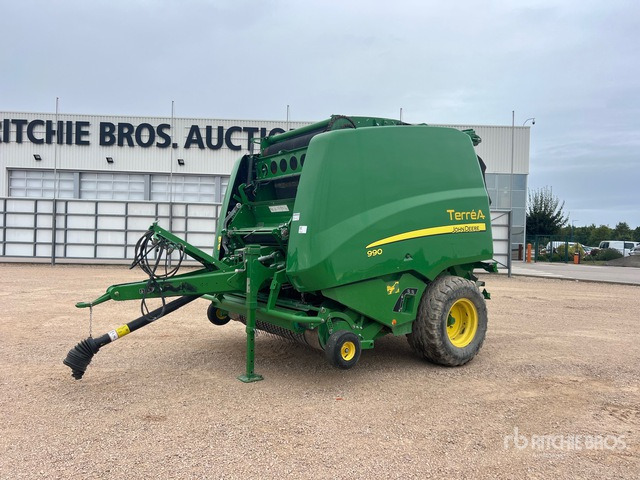 2017 John Deere 990 Presse A Balle Ronde Sur Essieu S/A Round Baler - Round baler: picture 1 2017 John Deere 990 Presse A Balle Ronde Sur Essieu S/A Round Baler - Round baler: picture 1