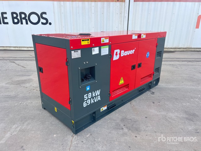 2025 Bauer GFS-50kW 62.5 kVA Skid-Mounted Groupe El ... Generator Set - Generator set: picture 2 2025 Bauer GFS-50kW 62.5 kVA Skid-Mounted Groupe El ... Generator Set - Generator set: picture 2