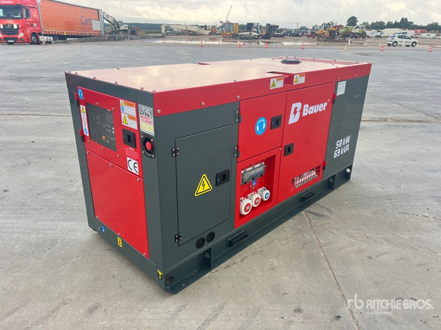2025 Bauer GFS-50kW 62.5 kVA Skid-Mounted Groupe El ... Generator Set - Generator set: picture 3 2025 Bauer GFS-50kW 62.5 kVA Skid-Mounted Groupe El ... Generator Set - Generator set: picture 3