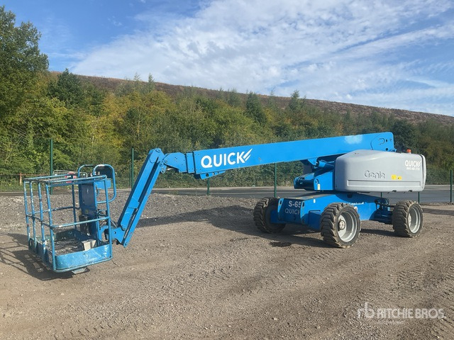 2007 Genie S-65 4WD Diesel Telescopic Boom Lift - Telescopic boom: picture 1 2007 Genie S-65 4WD Diesel Telescopic Boom Lift - Telescopic boom: picture 1