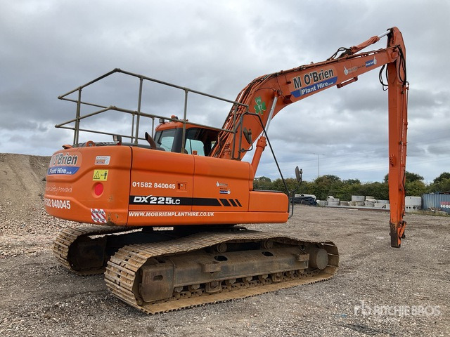2011 Doosan DX225LC Long Reach Tracked Excavator - Crawler excavator: picture 4 2011 Doosan DX225LC Long Reach Tracked Excavator - Crawler excavator: picture 4