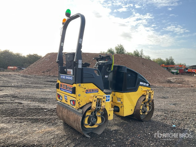 2015 Bomag 120AD-5 Double Drum Roller - Roller: picture 3 2015 Bomag 120AD-5 Double Drum Roller - Roller: picture 3