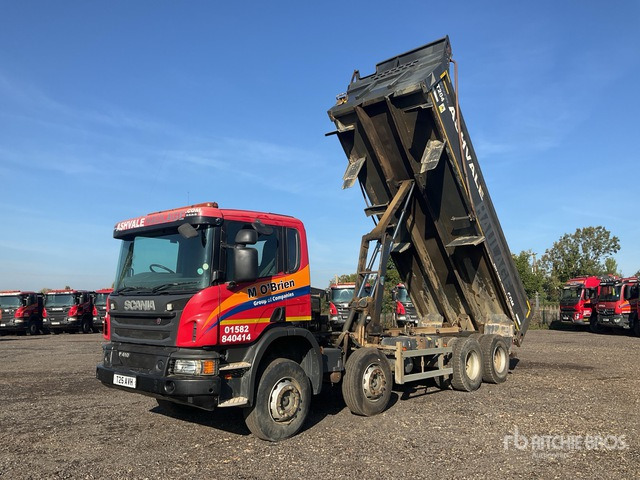 2016 Scania P410 8x4 Twin-Steer Tri/A Dump Truck - Tipper: picture 2 2016 Scania P410 8x4 Twin-Steer Tri/A Dump Truck - Tipper: picture 2