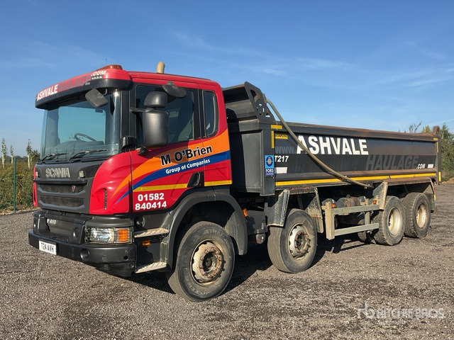 2016 Scania P410 8x4 Twin-Steer Tri/A Dump Truck - Tipper: picture 1 2016 Scania P410 8x4 Twin-Steer Tri/A Dump Truck - Tipper: picture 1