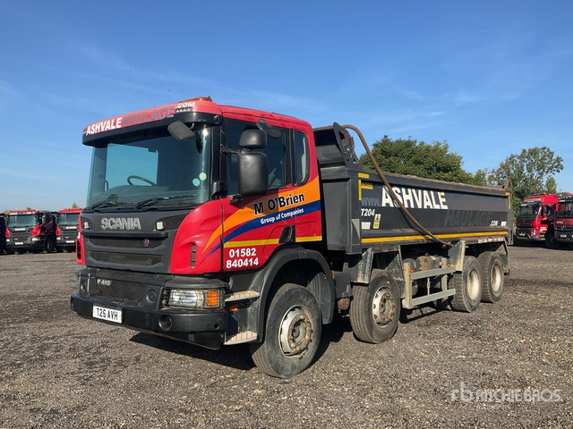 2016 Scania P410 8x4 Twin-Steer Tri/A Dump Truck - Tipper: picture 4 2016 Scania P410 8x4 Twin-Steer Tri/A Dump Truck - Tipper: picture 4