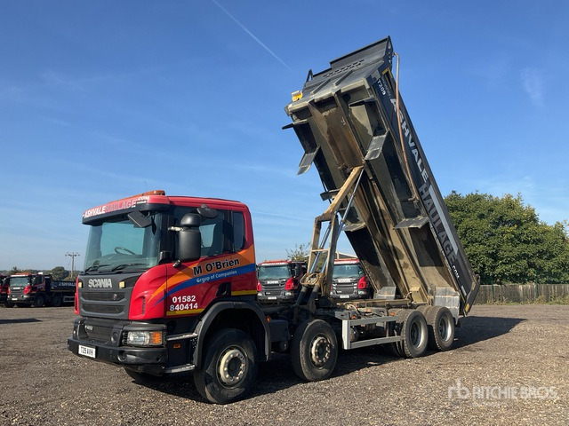 2017 Scania P410 8x4 Twin-Steer Tri/A Dump Truck - Tipper: picture 2 2017 Scania P410 8x4 Twin-Steer Tri/A Dump Truck - Tipper: picture 2
