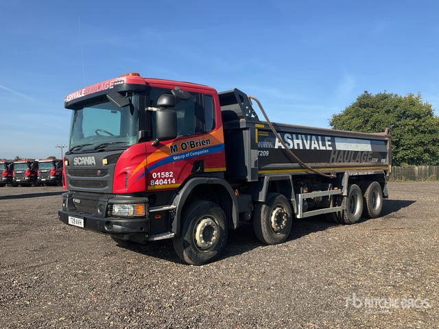 2017 Scania P410 8x4 Twin-Steer Tri/A Dump Truck - Tipper: picture 4 2017 Scania P410 8x4 Twin-Steer Tri/A Dump Truck - Tipper: picture 4