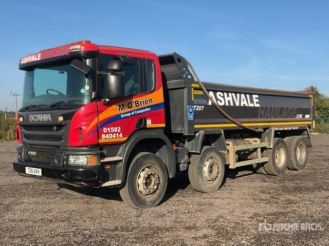 2017 Scania P410 8x4 Twin-Steer Tri/A Dump Truck - Tipper: picture 2 2017 Scania P410 8x4 Twin-Steer Tri/A Dump Truck - Tipper: picture 2
