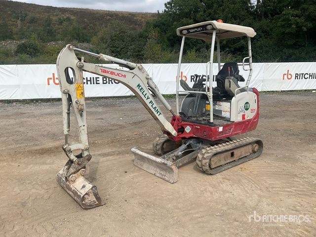 2017 Takeuchi TB216 Mini Excavator: <6.6t - Mini excavator: picture 3 2017 Takeuchi TB216 Mini Excavator: <6.6t - Mini excavator: picture 3
