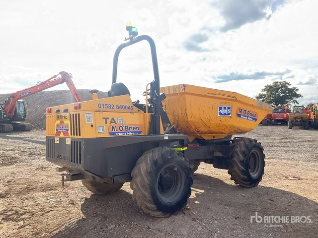 2018 Mecalac TA6S 6 ton 4x4 Swivel Dumper - Dumper: picture 3 2018 Mecalac TA6S 6 ton 4x4 Swivel Dumper - Dumper: picture 3