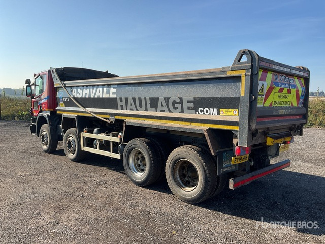 2018 Scania P410 8x4 Twin-Steer Tri/A Dump Truck - Tipper: picture 3 2018 Scania P410 8x4 Twin-Steer Tri/A Dump Truck - Tipper: picture 3