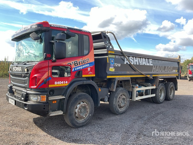 2018 Scania P410 8x4 Twin-Steer Tri/A Dump Truck - Tipper: picture 1 2018 Scania P410 8x4 Twin-Steer Tri/A Dump Truck - Tipper: picture 1