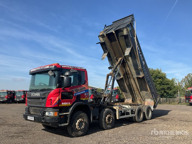 2018 Scania P410 8x4 Twin-Steer Tri/A Dump Truck - Tipper: picture 1 2018 Scania P410 8x4 Twin-Steer Tri/A Dump Truck - Tipper: picture 1