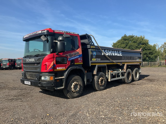 2018 Scania P410 8x4 Twin-Steer Tri/A Dump Truck - Tipper: picture 3 2018 Scania P410 8x4 Twin-Steer Tri/A Dump Truck - Tipper: picture 3