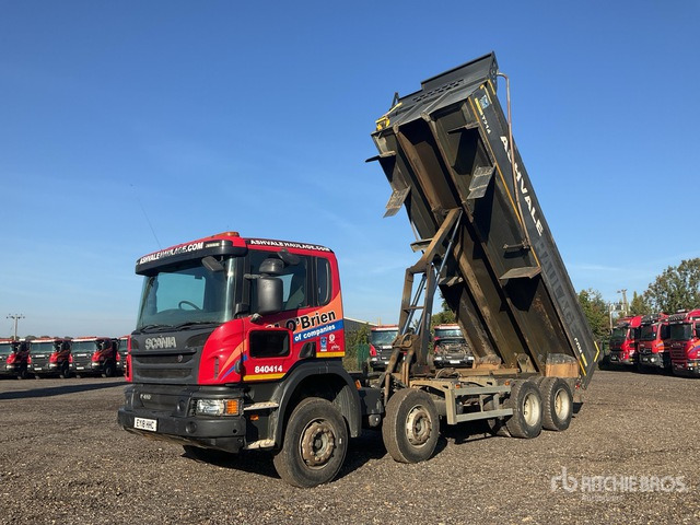 2018 Scania P410 8x4 Twin-Steer Tri/A Dump Truck - Tipper: picture 1 2018 Scania P410 8x4 Twin-Steer Tri/A Dump Truck - Tipper: picture 1