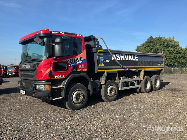 2018 Scania P410 8x4 Twin-Steer Tri/A Dump Truck - Tipper: picture 3 2018 Scania P410 8x4 Twin-Steer Tri/A Dump Truck - Tipper: picture 3