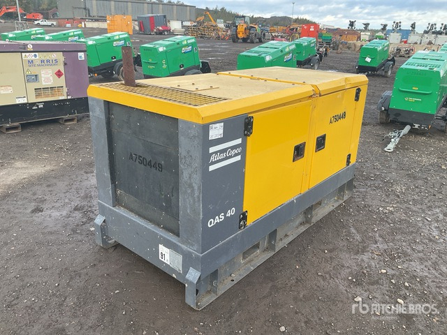 Atlas Copco QAS40 Generator Set - Generator set: picture 1 Atlas Copco QAS40 Generator Set - Generator set: picture 1