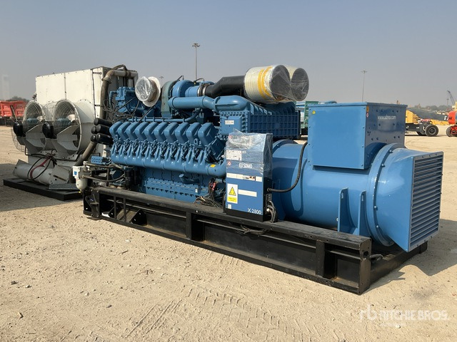 2010 Sdmo X2800 2800 kVA Skid-Mounted Generator Set - Generator set: picture 1 2010 Sdmo X2800 2800 kVA Skid-Mounted Generator Set - Generator set: picture 1