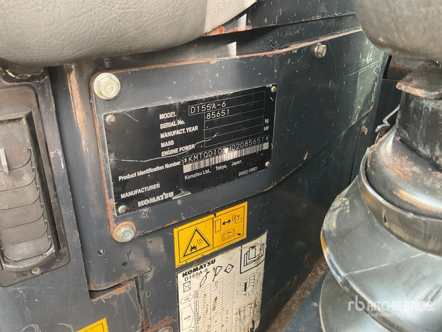 2011 Komatsu D155A-6 Crawler Dozer - Bulldozer: picture 2 2011 Komatsu D155A-6 Crawler Dozer - Bulldozer: picture 2