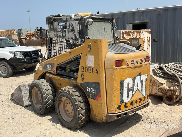 2016 Cat 216B3 (Inoperable) Skid Steer Loader - Skid steer loader: picture 3 2016 Cat 216B3 (Inoperable) Skid Steer Loader - Skid steer loader: picture 3