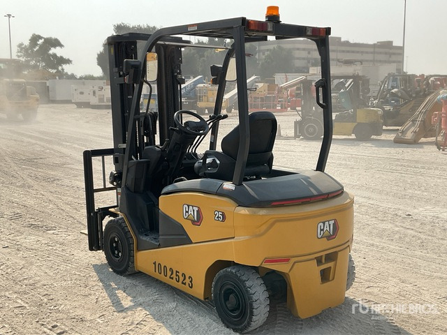 2020 Cat EP25CB 2.5 ton Electric Forklift - Electric forklift: picture 2 2020 Cat EP25CB 2.5 ton Electric Forklift - Electric forklift: picture 2