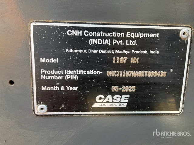 2025 Case 1107NX (Unused) Smooth Drum Compactor - Flail mower/ Mulcher: picture 2 2025 Case 1107NX (Unused) Smooth Drum Compactor - Flail mower/ Mulcher: picture 2