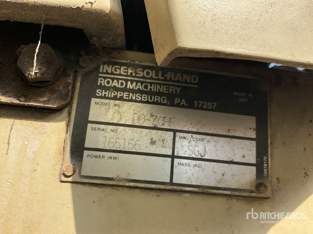 Ingersoll Rand - Road roller: picture 2 Ingersoll Rand - Road roller: picture 2