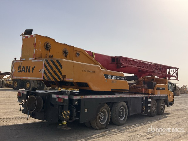 Sany STC500 Hydraulic Truck Crane - Mobile crane: picture 4 Sany STC500 Hydraulic Truck Crane - Mobile crane: picture 4