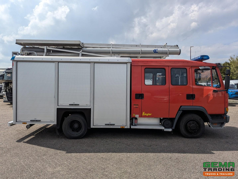 Fire truck DAF AE45CE 210FF 4x2 Euro2 Ziegler TS08 LD2.800 HD265 T1.500Liters - 8 persoons - ManualGearbox: picture 10